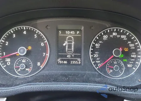 2013 Volkswagen Passat 2.5L Se z USA, uszkodzony, nr VIN 1VWBP7A36DC058170